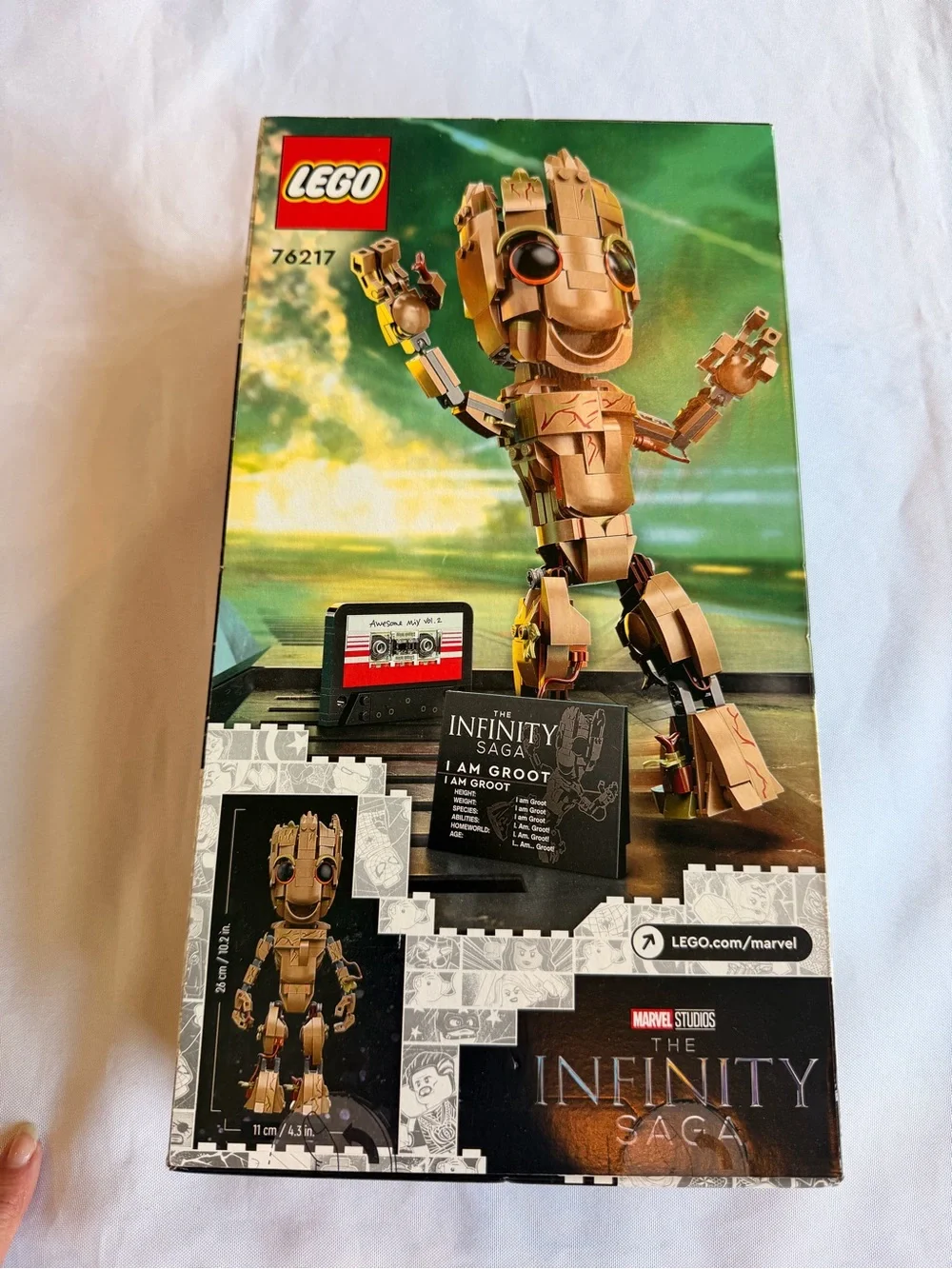 New Sealed Lego Marvel I Am Groot 76217 Marvel Super Hero Infinity Saga